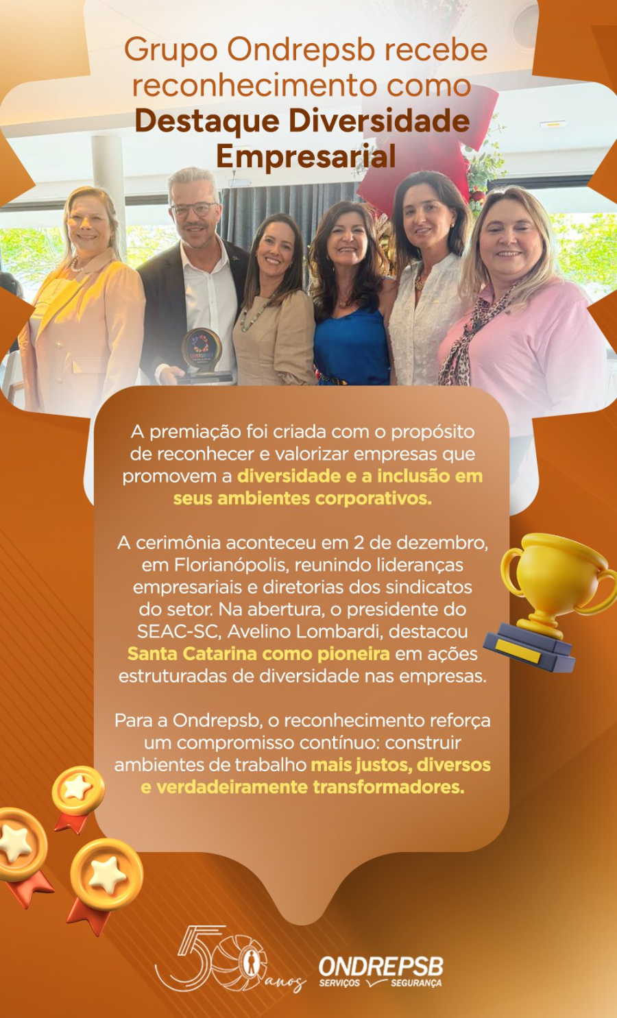 Diversidade e inclusão também em ambientes corporativos