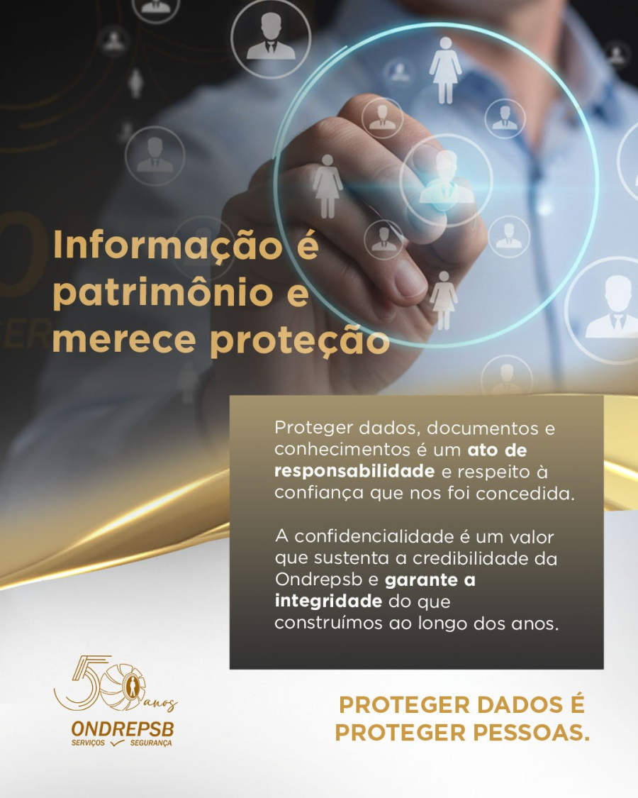 Proteger dados é proteger pessoas