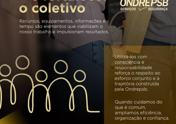 Cuidar dos recursos é cuidar do futuro.